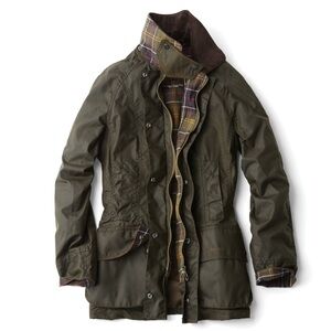 Barbour Olive Green Beadnell